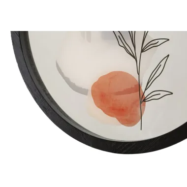 ZEGAR NASTĘNNY FLOWER -A- 40X3,5 cm